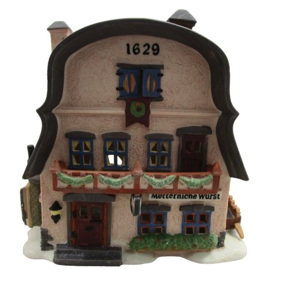 Dept 56 Heritage Village Collection Alpine Village Series Metterniche Wurst EUC - Picture 1 of 16